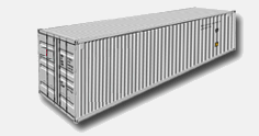 Open Top 40 foot container